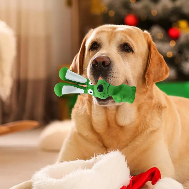 Cão brinquedos estridentes látex animal brinquedos estridentes hipopótamo mastigar brinquedos macios interativos brinquedos para cães crinkle suprimentos para animais de estimação dentro do cão & animal de estimação