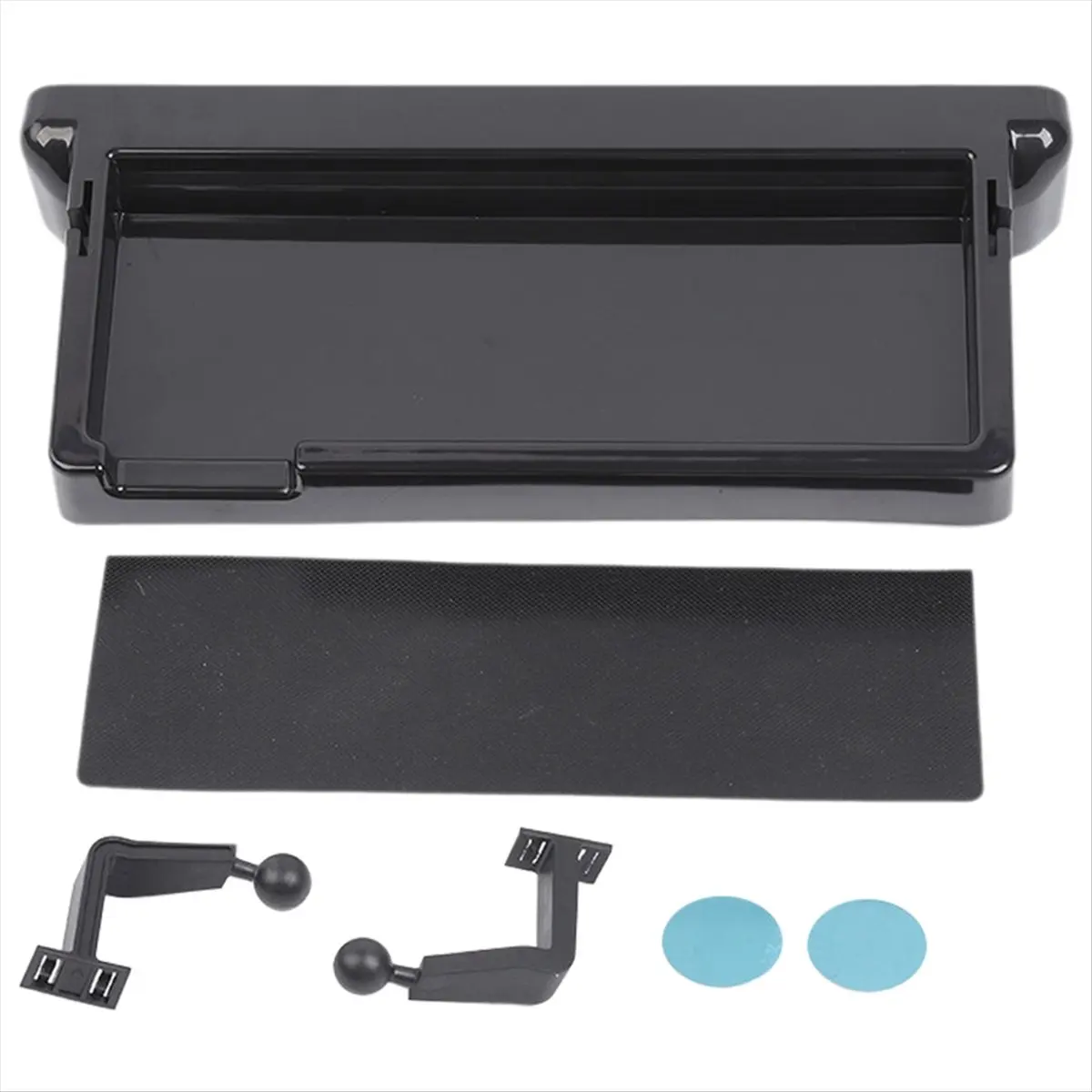 Super Sale For Ford Mustang EcoBoost GT 2024 2025 Center Console Dashboard Organizer Behind Dash Screen Storage Box Accessories