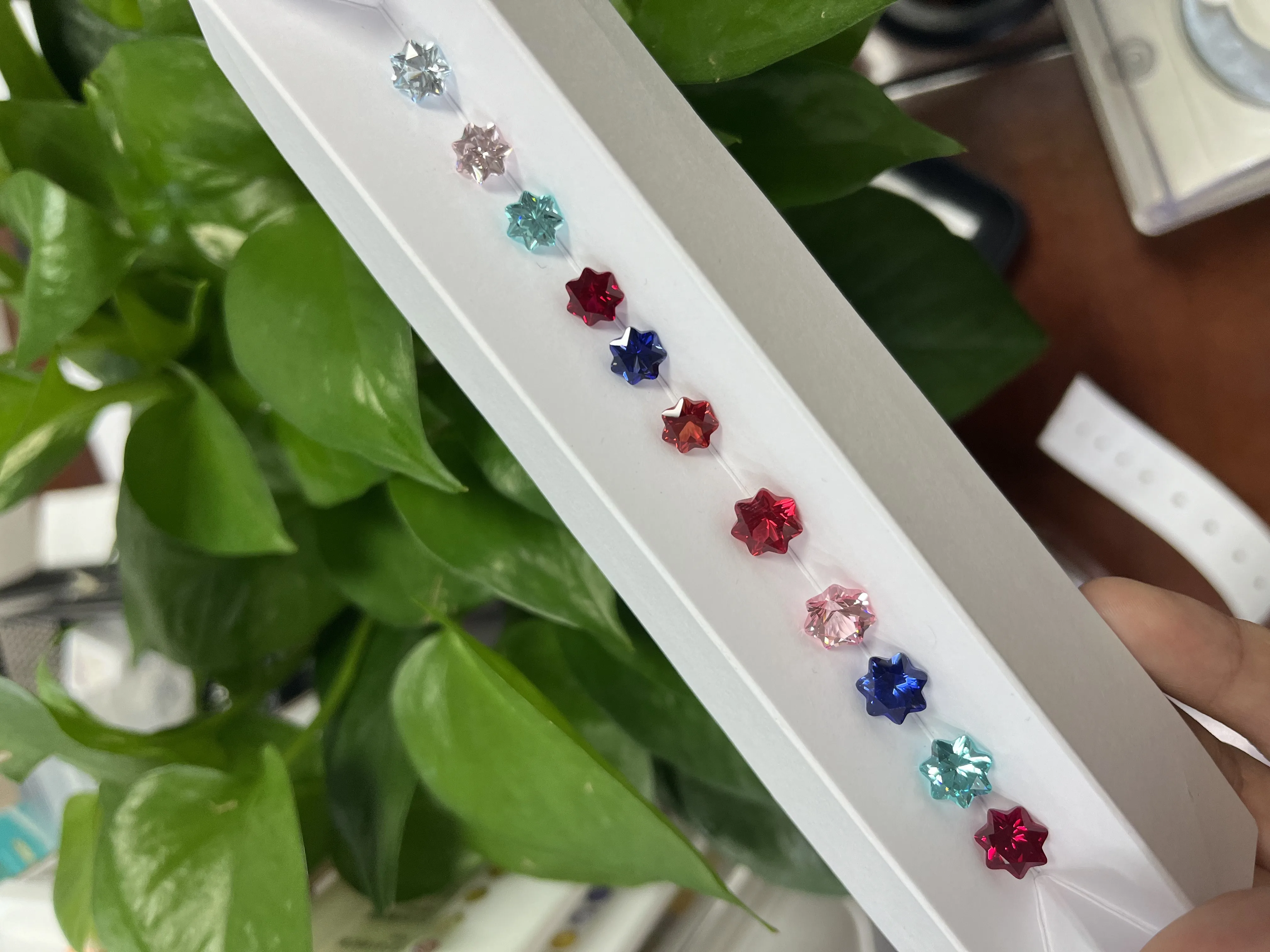 Factory Wholesale DIY Jewelry Making Lab Grown Sapphire Emerald Ruby Various Color Loose gemstones