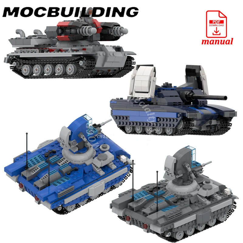 mirage-tank-blocks-light-tank-model-moc-building-red-alerted-toys-allied-prism-tank-construction-for-boys-girls
