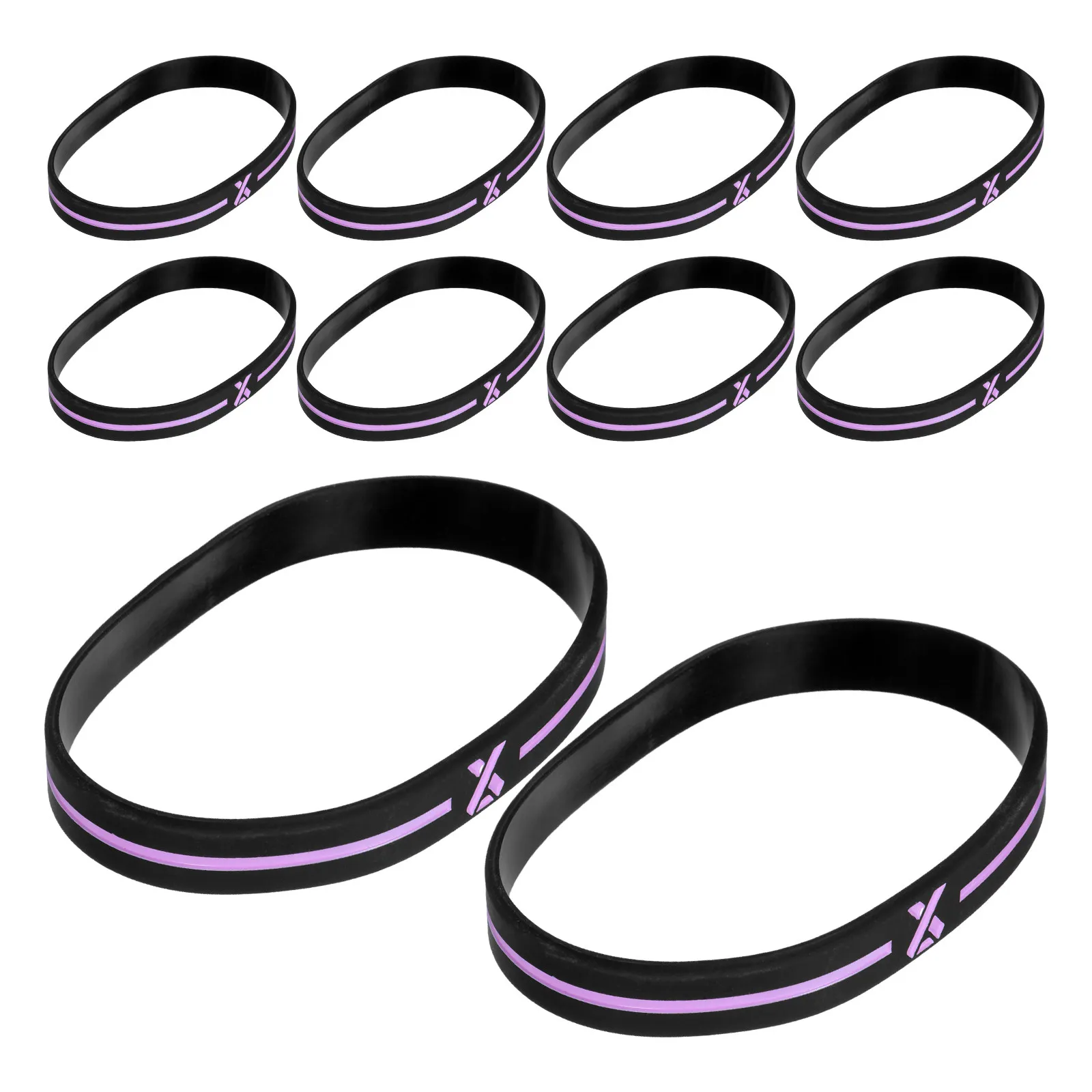 

30 силиконовых браслетов для повышения осведомленности о раке груди - мягкие, приятные для кожи браслеты для благотворительных мероприятий и сборов средств