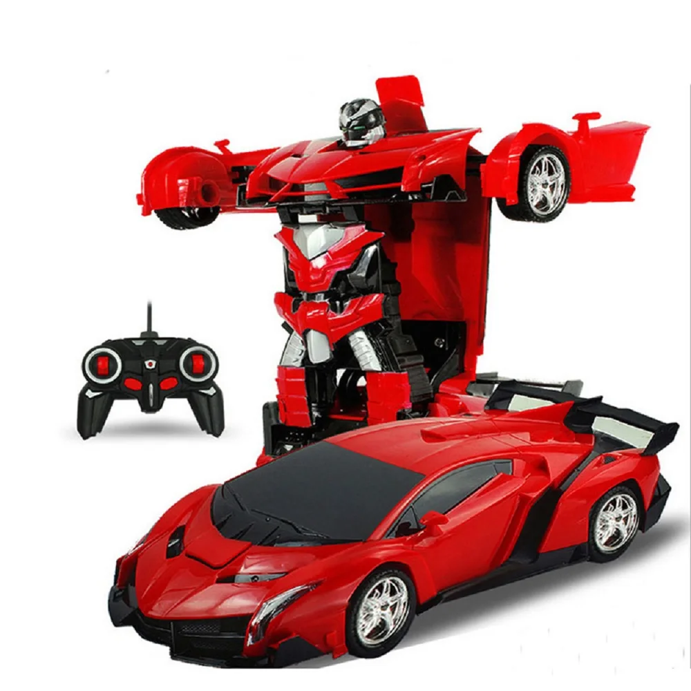 RC Car Transformation Robots Racing Car Model Drift Car Toys Cool Deformation Car Christmas Birthday Gifts for Boys Girls images - 6