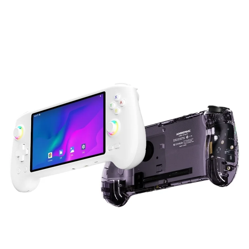 

Handheld Android 14 game console with TV 2025 large screen Hall joystick handle