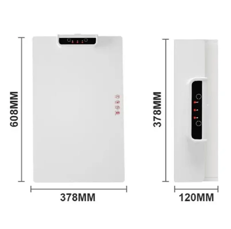 Fast Heating Food Electric Warming Tray Foldable Large Capacity Heating Pad Hot Cutting Board Food Heating Board