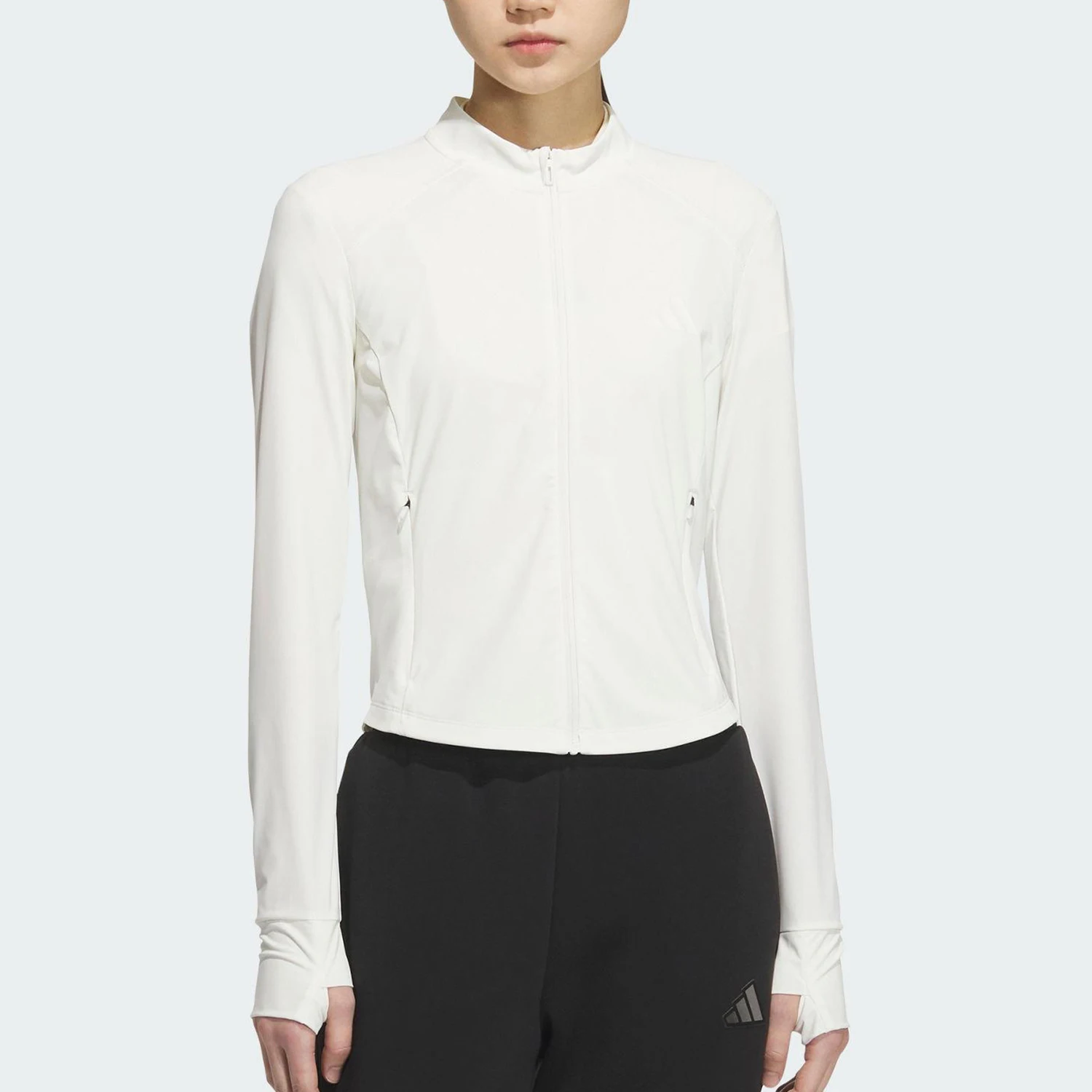 

Adidas genuine TECH KNIT JACKET Women's Slim Fit Coat KE5779