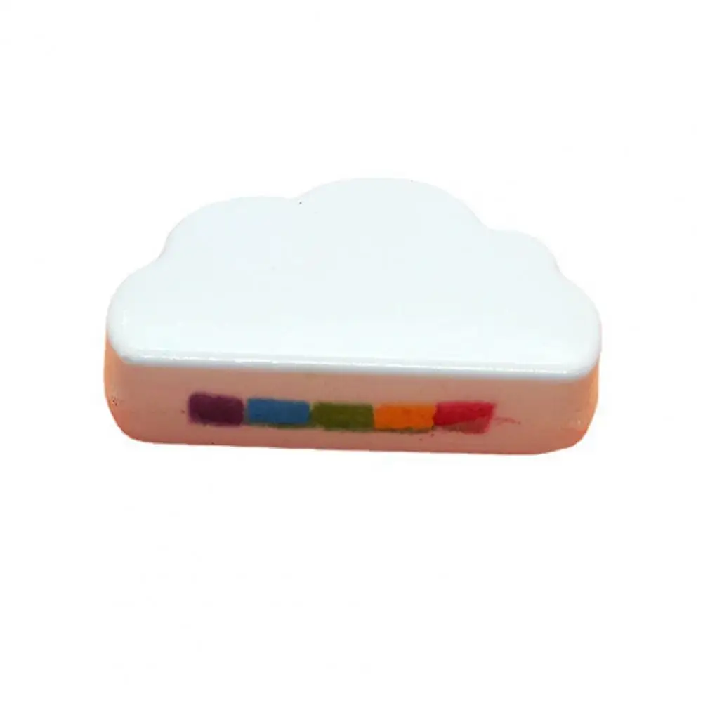 Gentle Bath Bombs Moisturizing Bath Fizzies 120g Cloud Shape Bath Bombs with Plant Extracts Essential Oils for Women