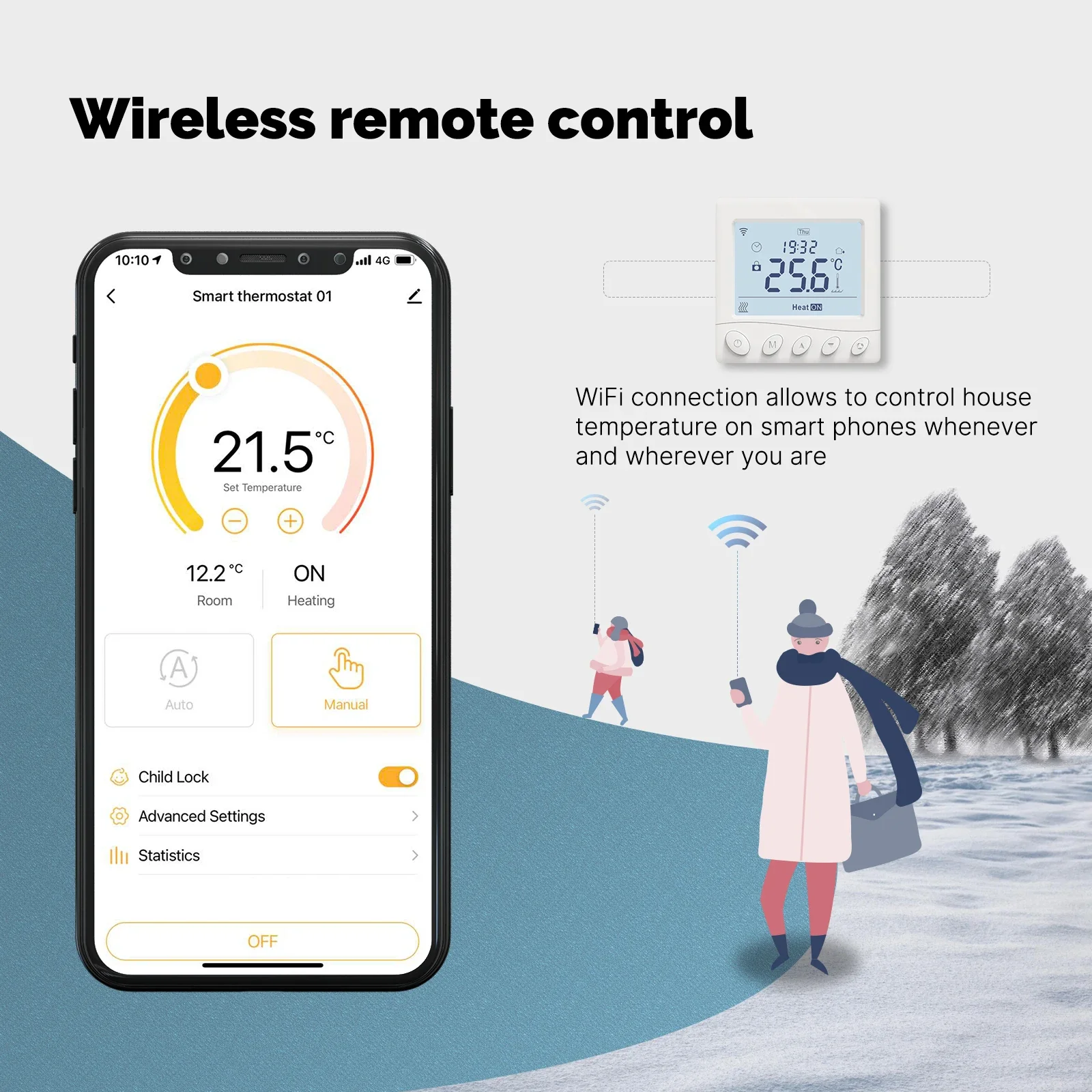 Moes tuya wifi termostato controlador de temperatura ambiente água/piso elétrico aquecimento caldeira a gás controle app com alexa google casa