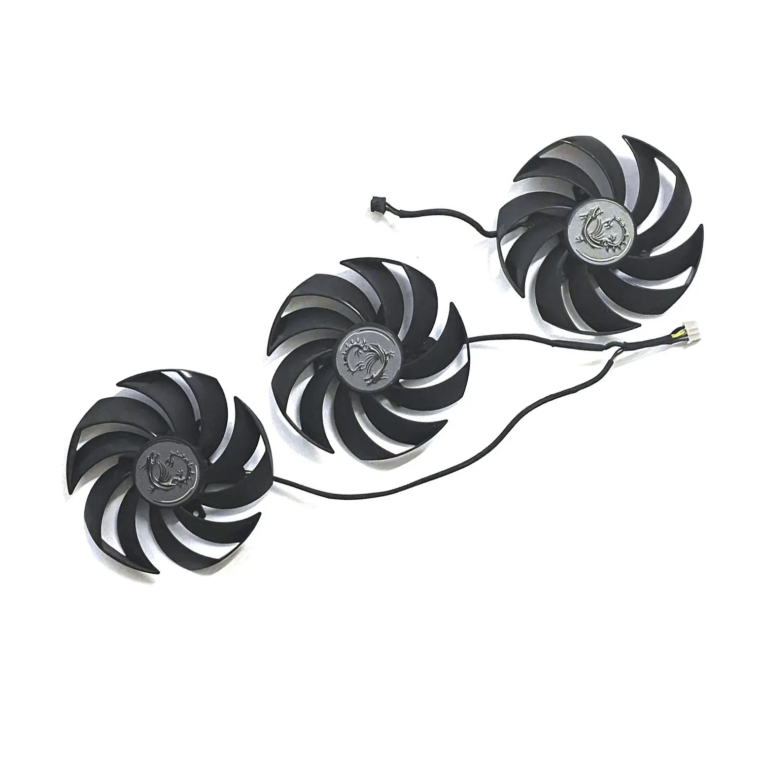 

Original 95MM PLD10010B12HH 0.4A MSI RTX3070 3070TI 3080 3080TI 3090 Suprium X Super Dragon graphics card