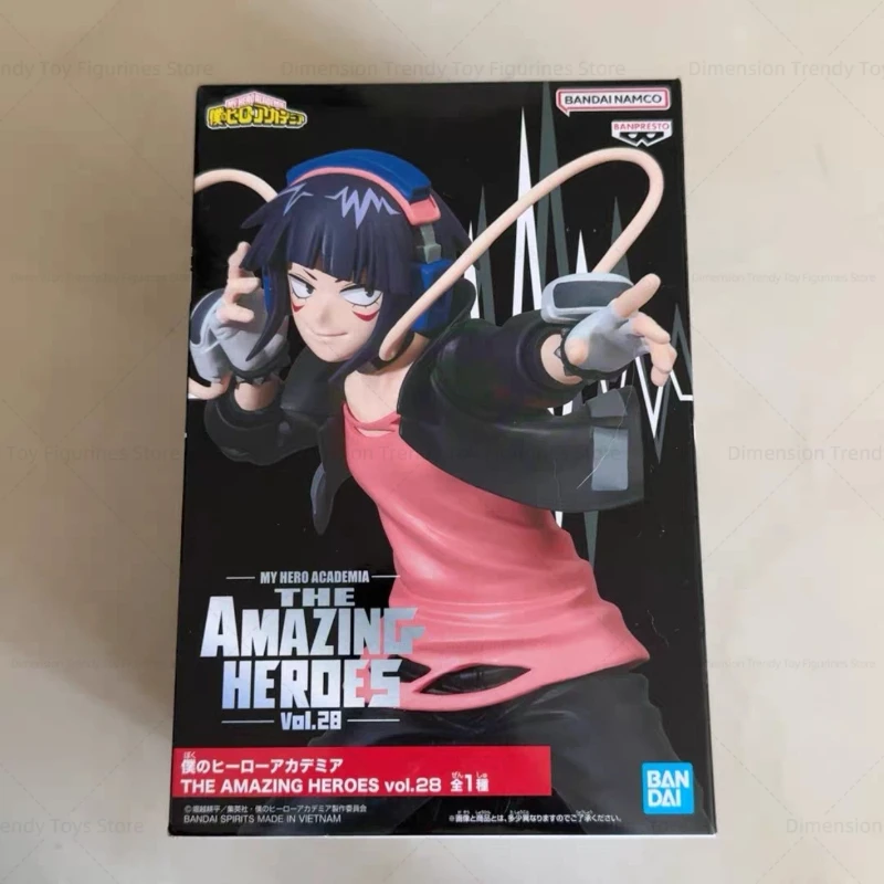 Bandai In Stock Original Banpresto Age of Heroes Anime My Hero Academia Jiro Kyoka Action Figure Model Toy Gift DT