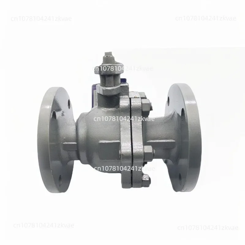 Two Q41F-16CDN Manual Flange Cast Steel Ball Valve Mechanical Department Cast Steel Ball Valve Soft Seal 0 Ball Valve
