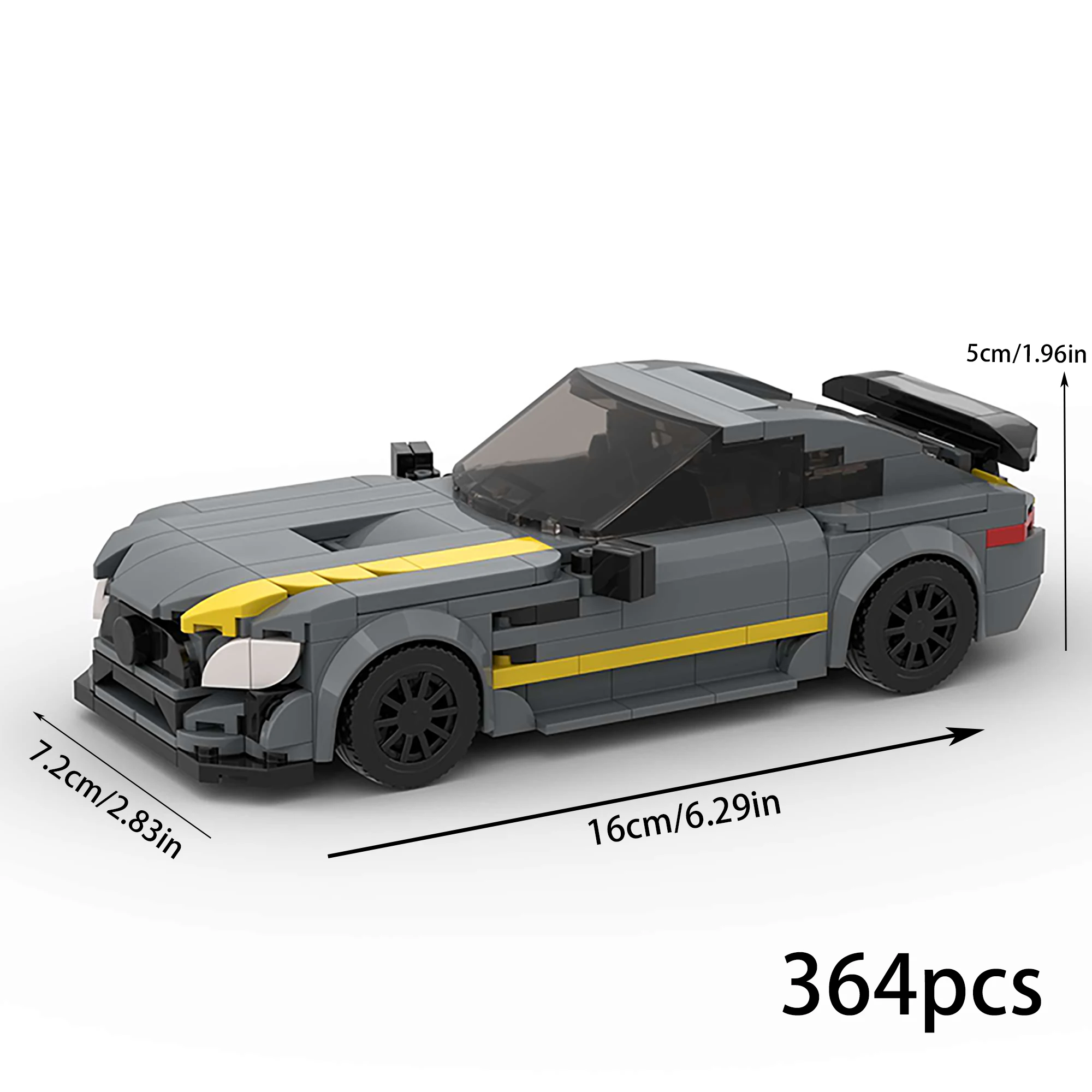مجموعة أحجية سباق للأطفال ، ألعاب مكعبات بناء ، فاخرة
