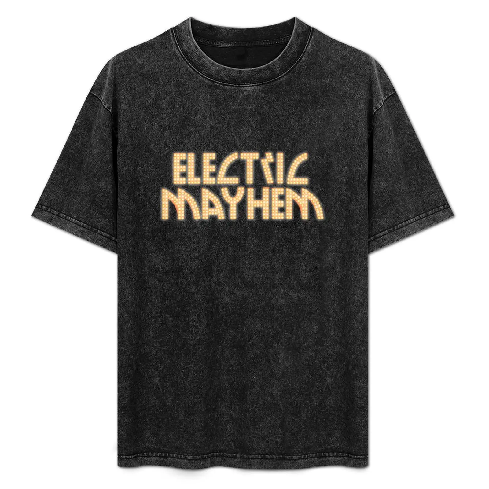 

Electric Mayhem T-Shirt Casual All Match Short Sleeve T-Shirt