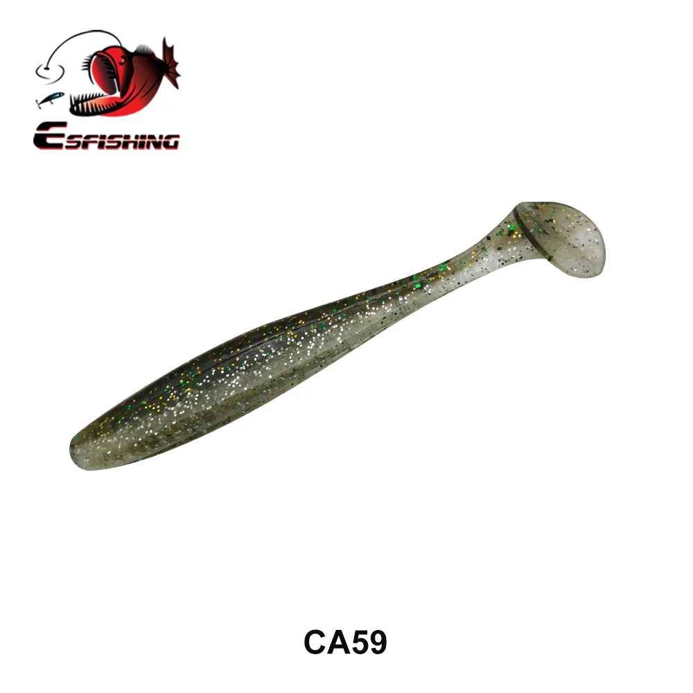 ESFISHING Angelköder 50mm 76mm 100mm 125mm 150mm 180mm ES Easy Shiner Isca Künstlicher Köder zum Angeln von Barsch, Hecht, Zander, Bass