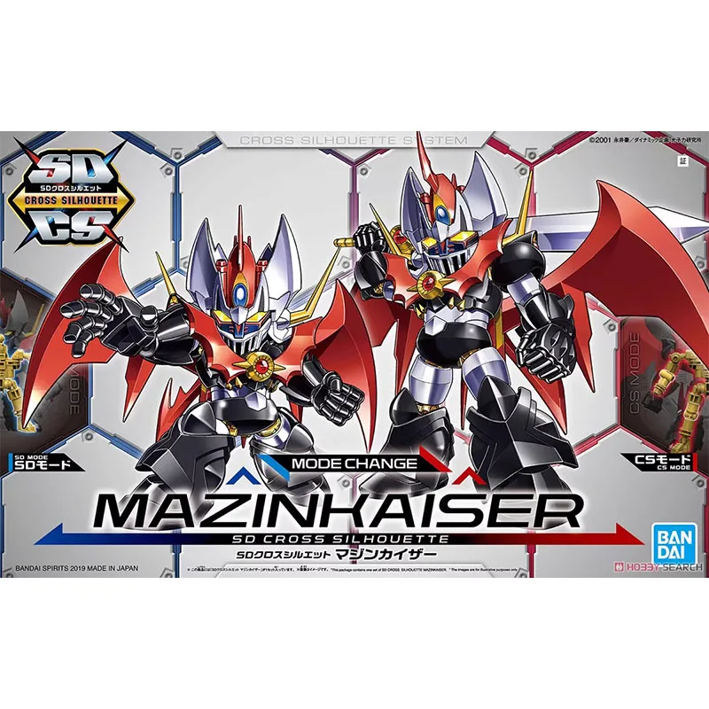 BANDAI Anime SD MAZINKAISER MAZINGER Z Model Kit Mode Change Assembly Plastic Action Toys Figures Gift