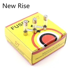 10Pcs 5x20mm 6x30mm Fast Quick Blow Glass Tube Fuse Assorted Kit Fast Blow Glass Fuses 1A 2A 3A 4A 5A 6A 10A 20A 250V 5*20mm