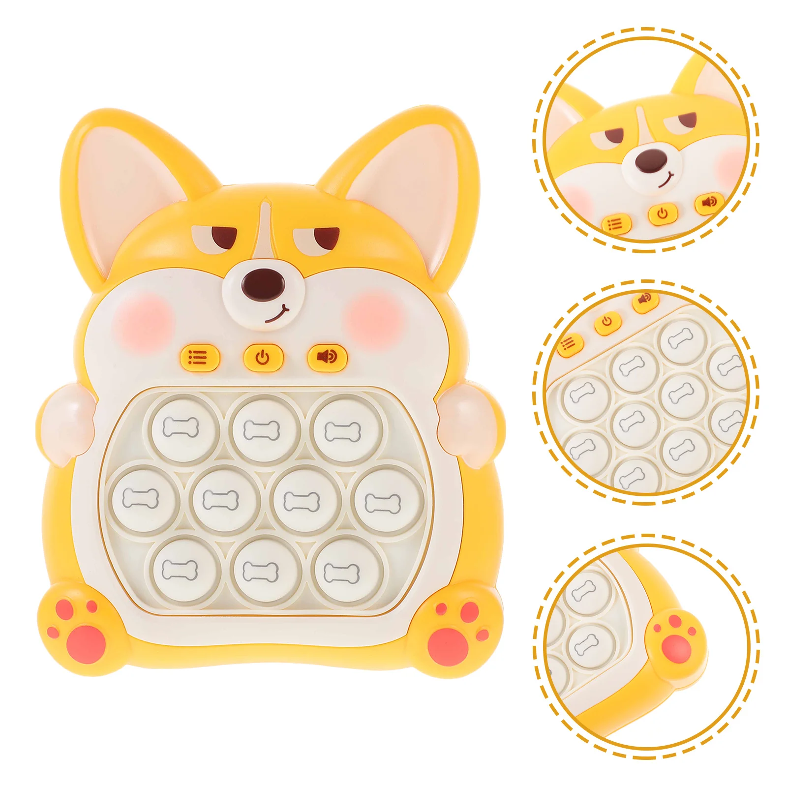 빠른 버블 게임기 만화 교육용 손과 눈의 협응력 향상 스트레스 해소 어린이 게임 장난감