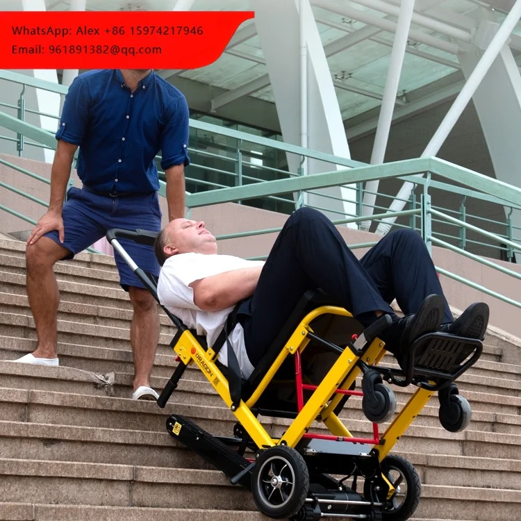 Factory Hot Sale Classic Electric Stair Climbing Wheelchair For Elderly Wholesale