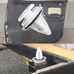 Car Interior Rivet Door Card Panel Trim Clamp Clip For BMW E60 E65 E71 E83 E84 E85 E88 E91 F02 F10 F22 F26 F32 F46 F56 F60 R50