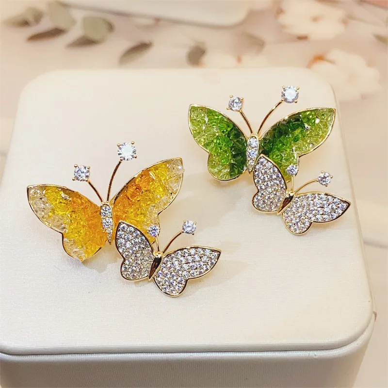 1Pc Chic Butterfly Brooch for Men Women Fashion Butterfly Insect Brooches Pins Jewelry Trendy Accessories Party Gifts 2026