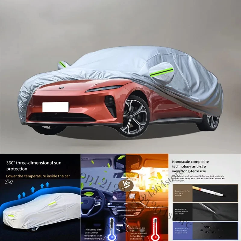 

For NIO-ET5 Auto Anti snow Anti dust Anti-uv Anti peeling paint And Anti Rainwater 210t car cover Car cover protection