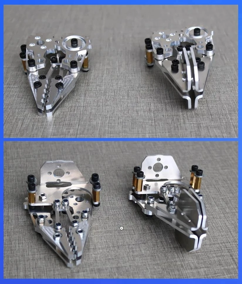 Manipulator chwytakowy szczypce klamra ramię robota do Arduino DIY zestaw podwójny Robot z mechanicznym chwytakiem MG996 wspornik metalowy