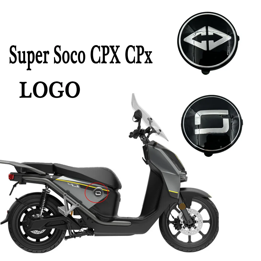 Applicabile a Super Soco CPX CPx LoGo Hard label marchi sinistro e destro