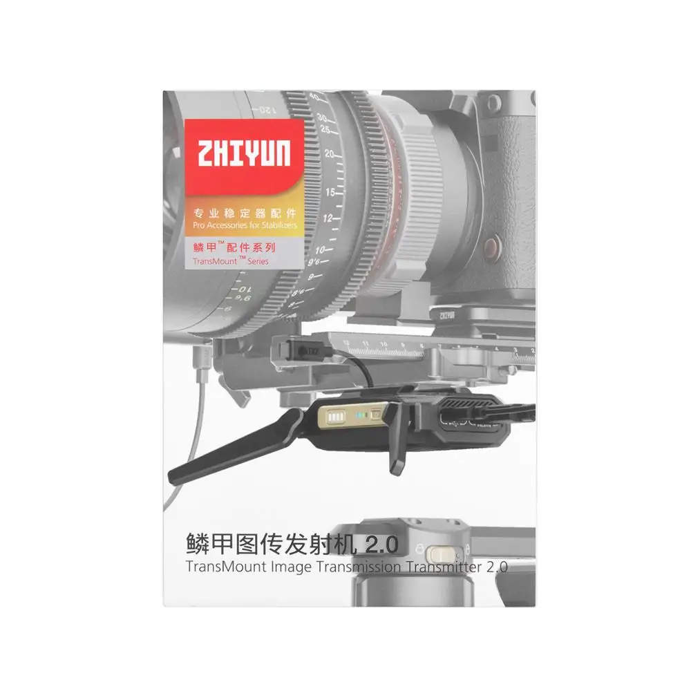 Transmisor de transmisión de imágenes ZHIYUN COV-03 TransMount 2,0 para grúa 2S 3S Weebill S cardán estabilizador de mano
