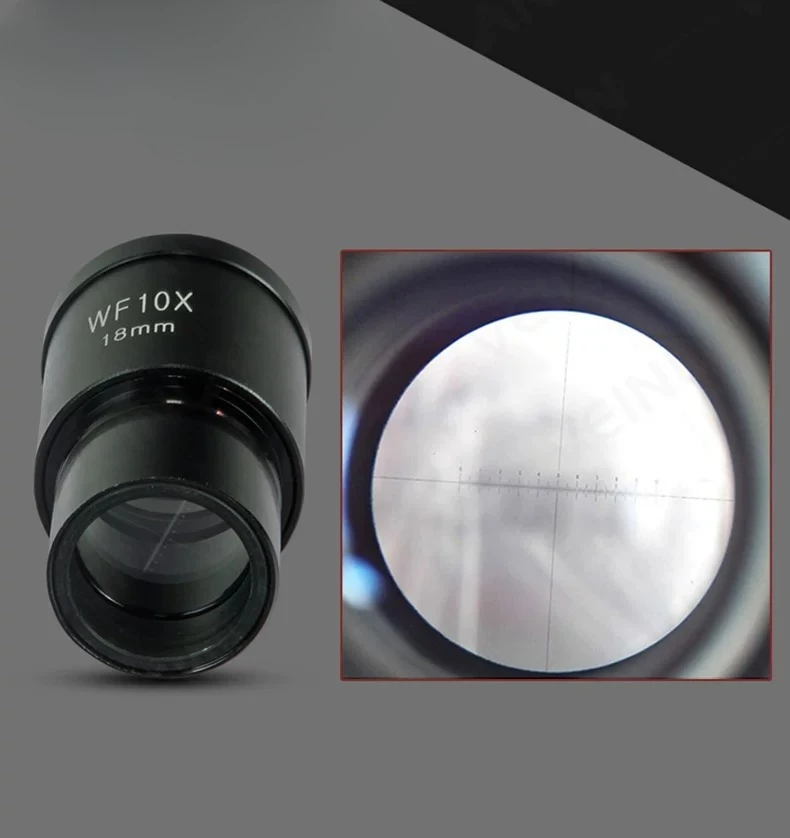 Microscope Stage Micrometer 0.1mm Calibration Glass Slide Eyepiece Reticle Crosshair Measuring Ruler Tool Microscopy Accessories