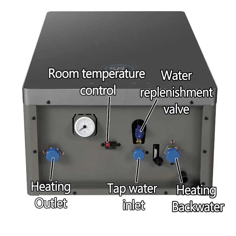 

Two Circuit Electric Boiler For Home Heating Electric Combo Boiler With Remote Control