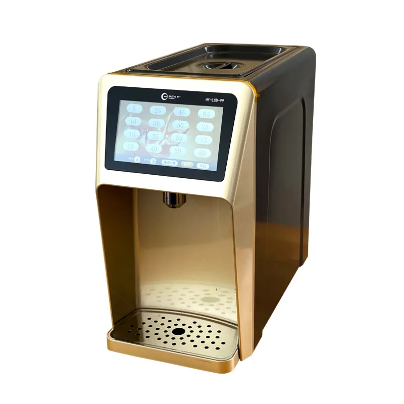 Máquina quantificadora de frutose, automática, tela sensível ao toque inteligente, equipamento especial para bar de água comercial, loja de chá e leite