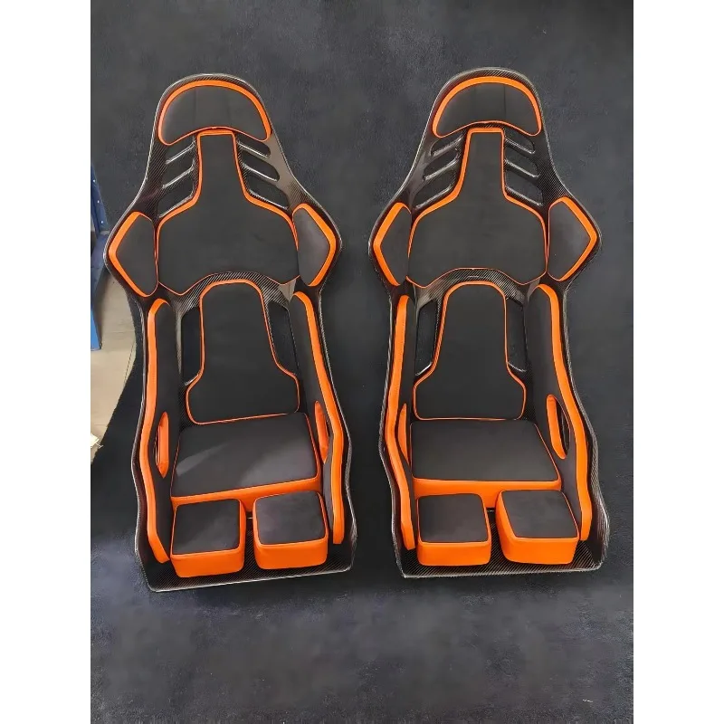 Seat Cover  Durable  Upholstery For  CF Carbon Bucket Seat Custom Color Available For  MK5 MK6 MK7 F002