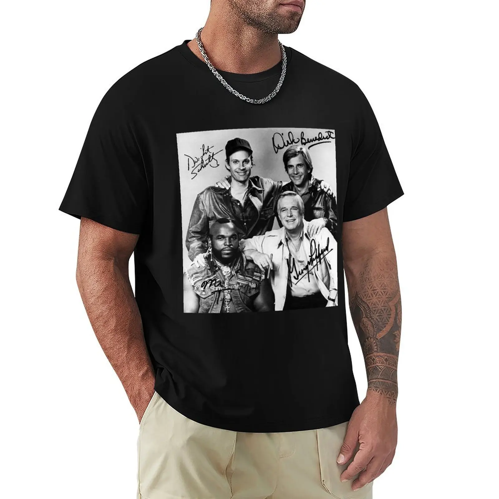 Choc Team Autographed T-Shirt man t shirt graphic T-Shirt