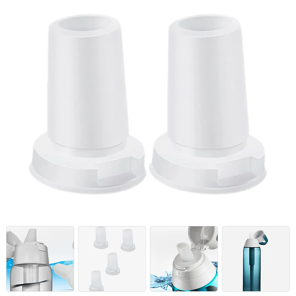 

2 Pcs Water Bottle Nozzle Accessories (2pcs (blister)) Silicone Mouthpiece Bite Valve Parts Replacement