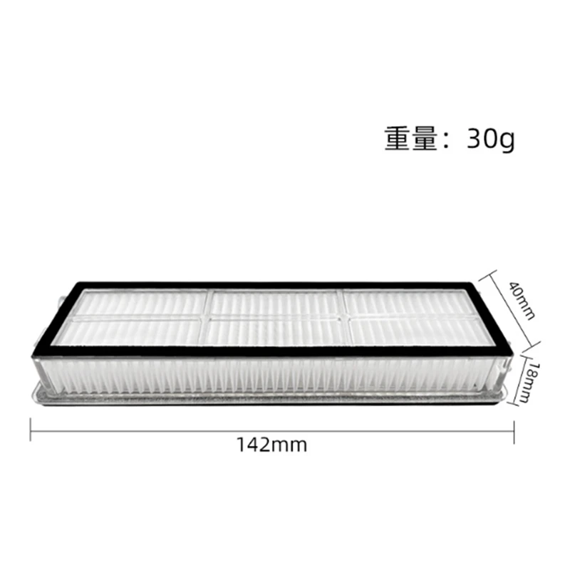 샤오미 로봇 진공 S10T STFCR01SZ 롤러 사이드 브러시 헤파 필터 걸레 천 교체 예비 부품 액세서리