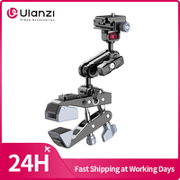 Ulanzi CU03 Muti-Functional Super Clamp Quick Release Super Clamp 3KG Load for Camera Light for Round Tube Tripod Leg Desktop