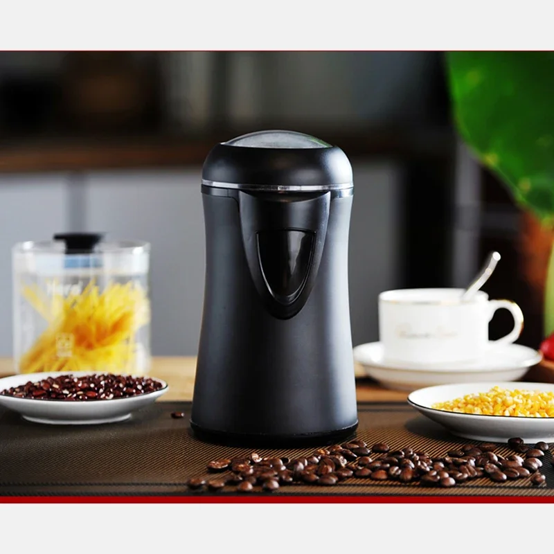 Electric coffee grinder spice grinding tool small household stainless steel coffee machine