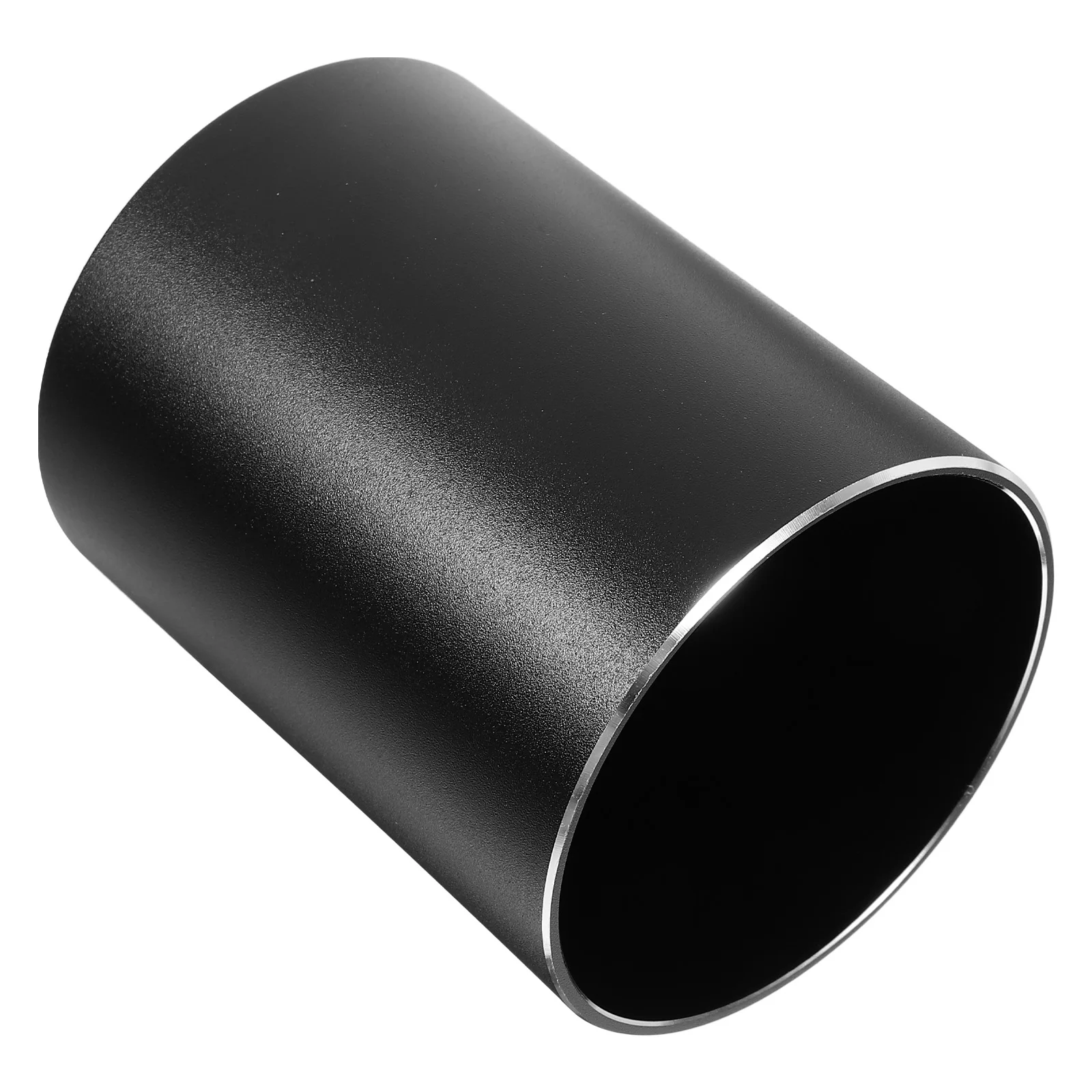 

Round Aluminum Alloy Pen Holder Desk Organizer Cup with Soft Lined Interior and Non-Slip Bottom Desktop Storage for Office