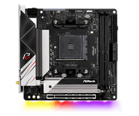 B550 Motherboard AM4 ASROCK B550 PHANTOM GAMING-ITX/AX Support CPU Ryzen 5 5600X 5600 7 5800X 9 5900X DDR4 M.2 Mini-ITXplaca mãe