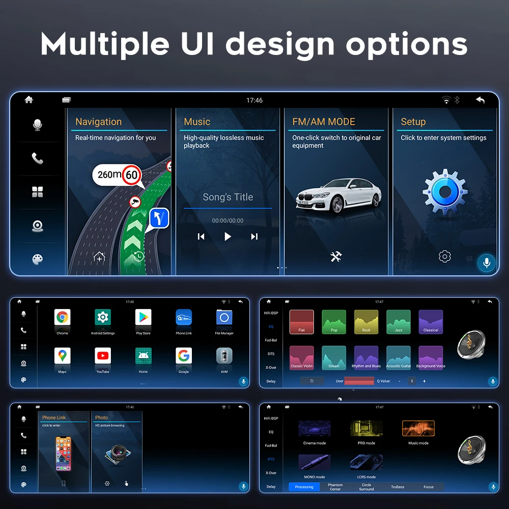 

12.3" Screen 8 Core Touch Multimedia Radio Player System Carplay Audio Player Android 14 Car Stereo X1 X3 2 3 Series EVO