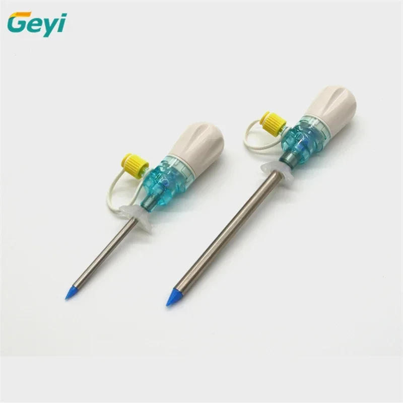 Disposable 5mm single-port trocar disposable device