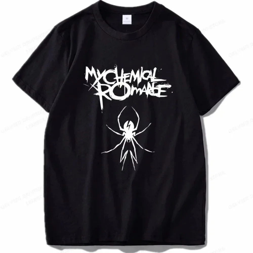 My Chemical Romance T-Shirt Damen T-Shirts Coole Hip-Hop Herren T-Shirts Lässige Mode Harajuku Kawaii T-Shirt Damen Y2K Kleidung – Detail 9