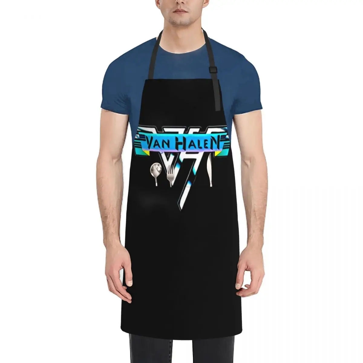 

Vn Hln - Vintage 1978 Logo - Adult T-Shirt Apron Kitchen Items For Home Kitchens Accessories Funny Chef Uniform For Men Apron