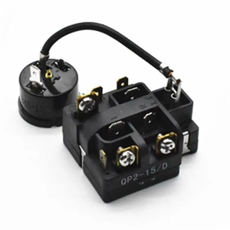 qp2-15-dコンプレッサーptcスターター、冷蔵庫用過負荷サーマルプロテクター付き