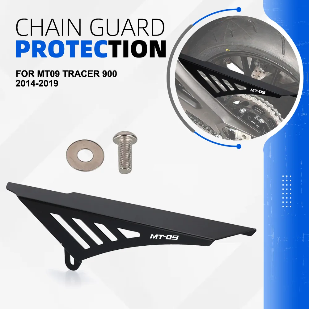 

Chain Guard For Yamaha MT09 Tracer 900 2014 2015 2016 XSR900 2016 2017 2018 2019 Motorcycle Chain Belt Guard Cover Protector