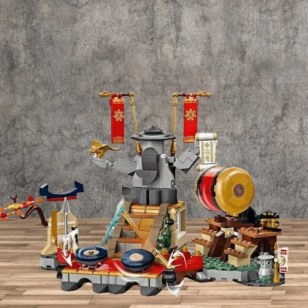 Nieuw product Ninja Arena-serie model Phantom Assembly bouwstenen jongen MOC kinderverjaardagscadeau speelgoed