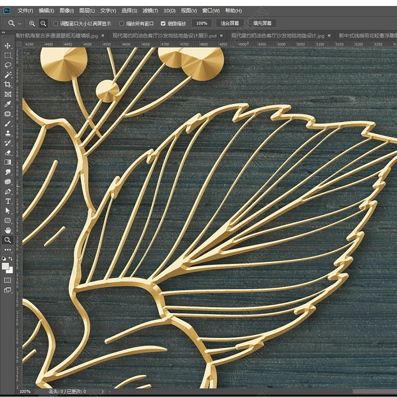 

Modern Custom Size Style Wallpaper 3D Stereo Abstract Geometric Line Flower Pattern Mural Home Decor Living Room Bedroom