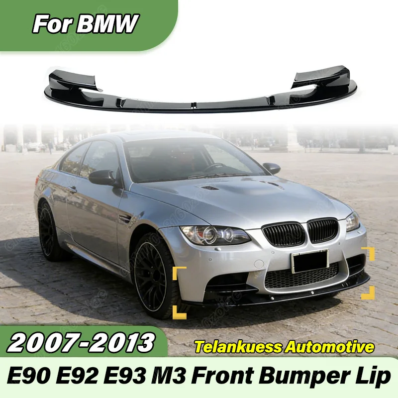 

For BMW 3 Series E90 E92 E93 M3 2007 2008 2009 2010 2011 2012 2013 Automobile Sports Racing Front Bumper Spoiler Lip Body Kit