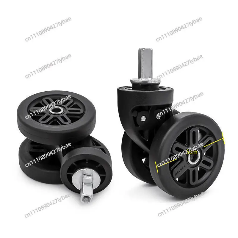 For DELSEY trolley box 3840/3841/3842 luggage wheel accessories universal wheel password box pulley