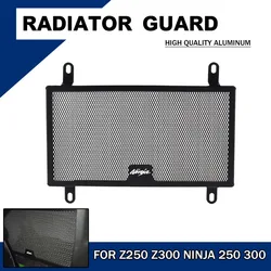 For Ninja250 Z300 Z250 Motorcycle Radiator Guard Protector Grille Grill Protective Cover For Kawasaki Z 250 Ninja 300 2013-2016