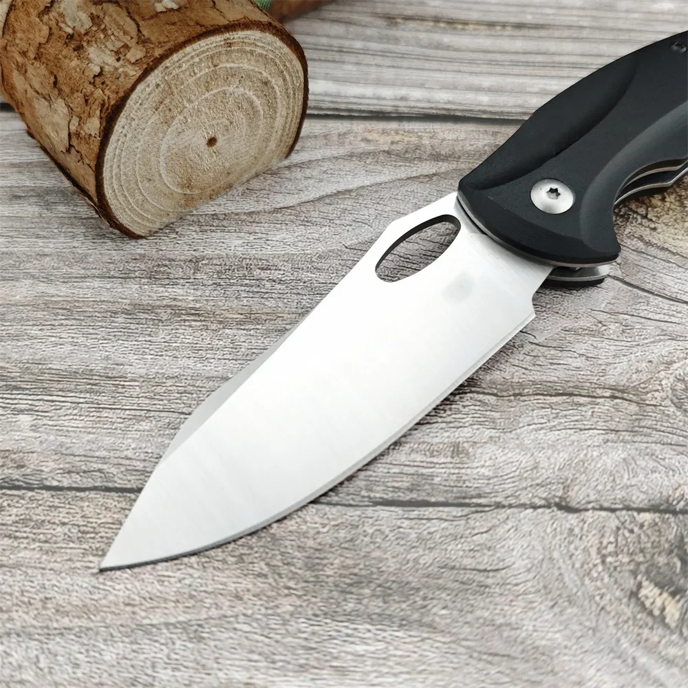 BM 818 Folding Knife D2 Blade T6 Aluminum Handle Pocket Knife Outdoor EDC Camping Hiking Hunting Cutting Survival Tool